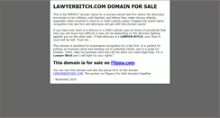 Desktop Screenshot of lawyerbitch.com