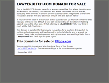 Tablet Screenshot of lawyerbitch.com